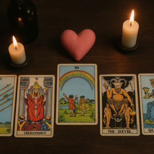 Ρίξιμο Δέσμευσης ή Αρμονίας Lenormand